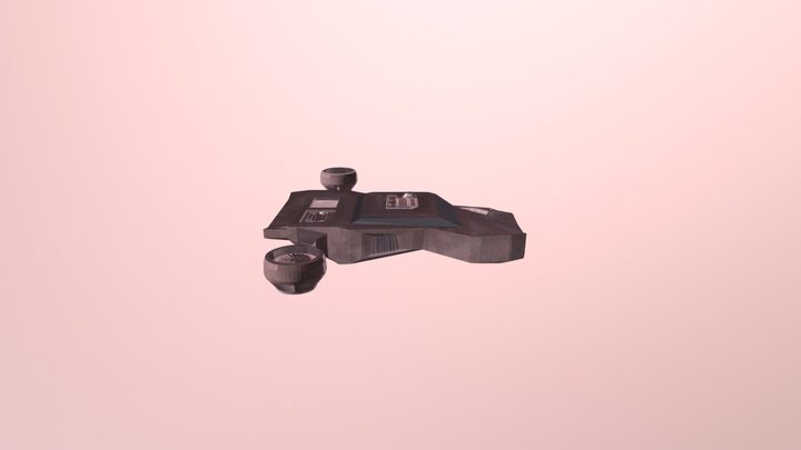 Spacecraft texture #1 3D Model