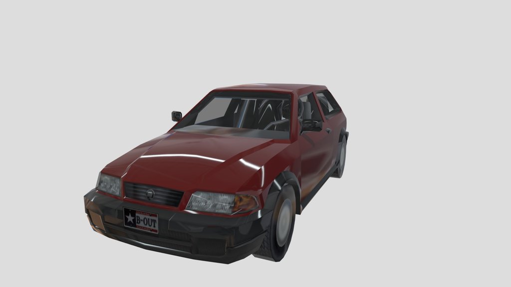 2 seat hatchback (burnout 3)