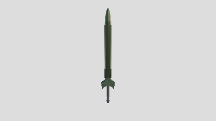 Sword - Verdant Flight 3D Model