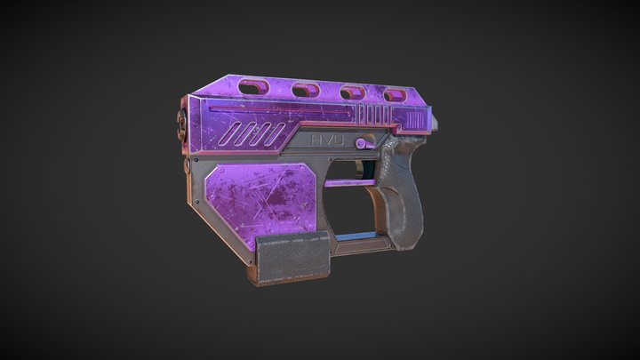 Z Weapon Sci-Fi 3D Model
