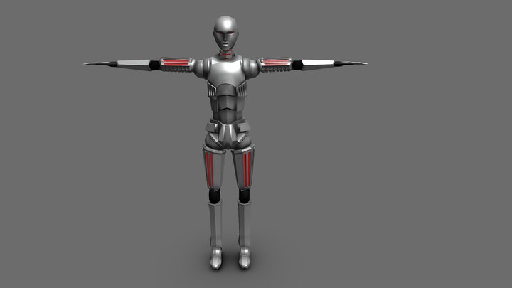 Robot 3D Model