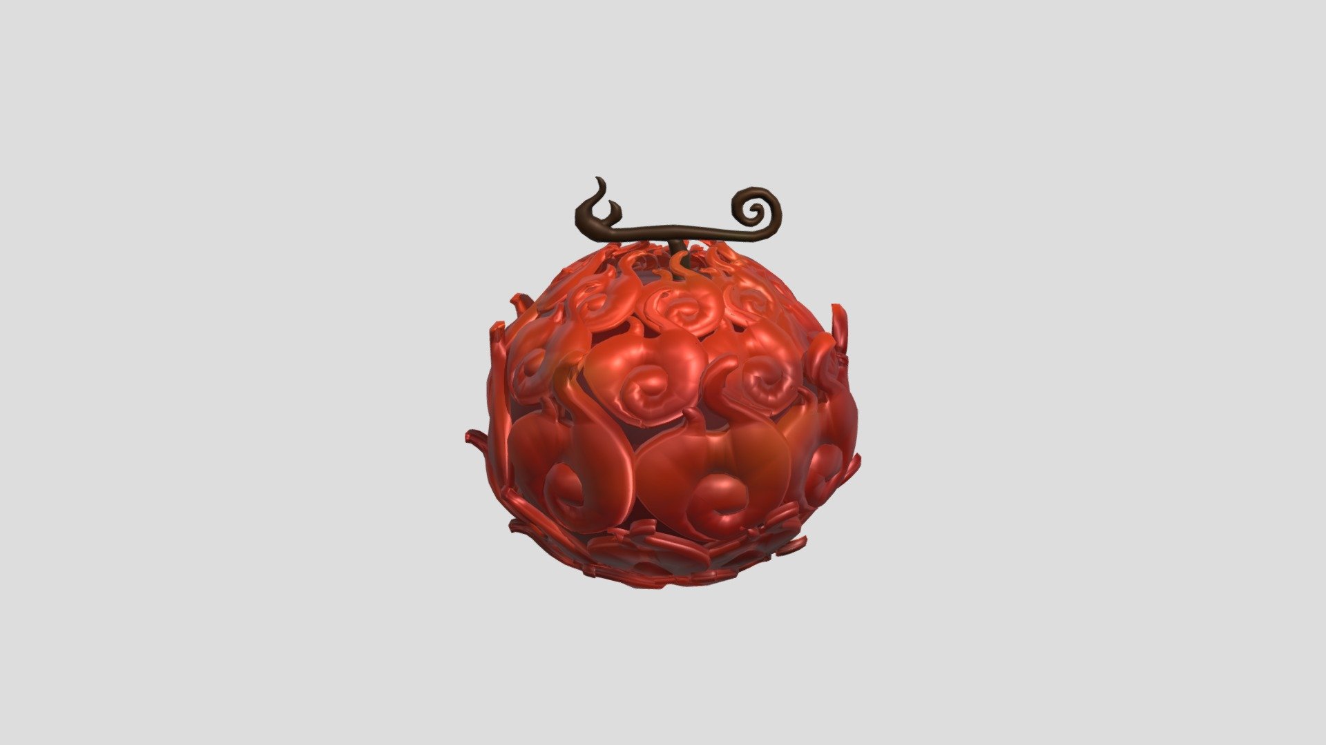 3D Printable One Piece Mera Mera no Mi (Devil's fruit) by Khoa