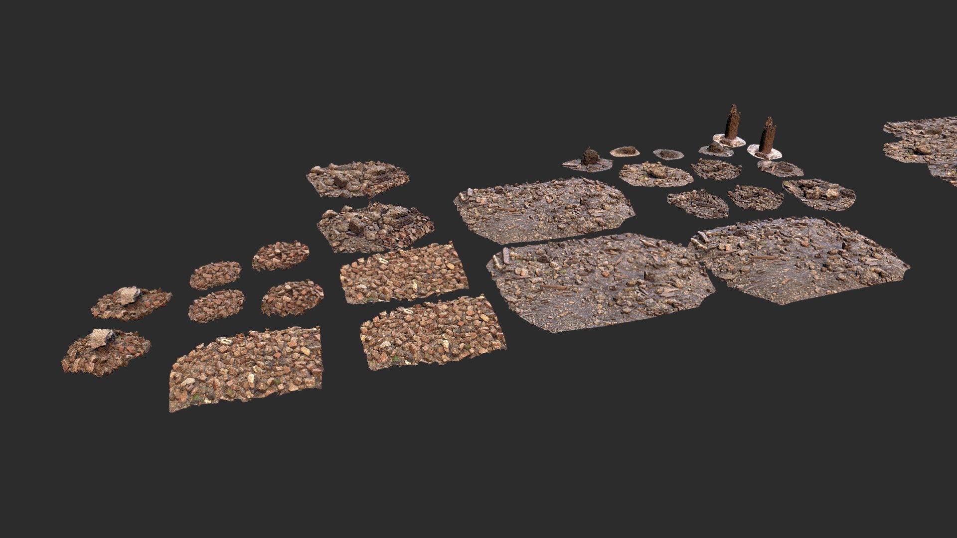 Photogrammetry Beach Debris Asset Pack — Sketchfab embed 3D viewer