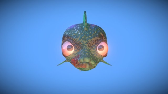 BLЯDY FISH 3D Model