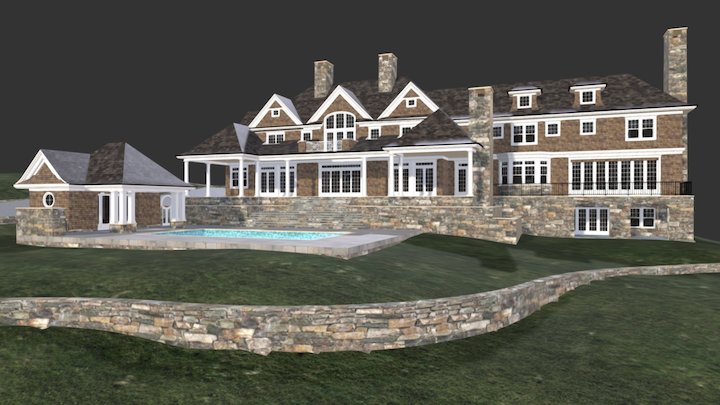 Country Shingle Style - 03/07/17 3D Model