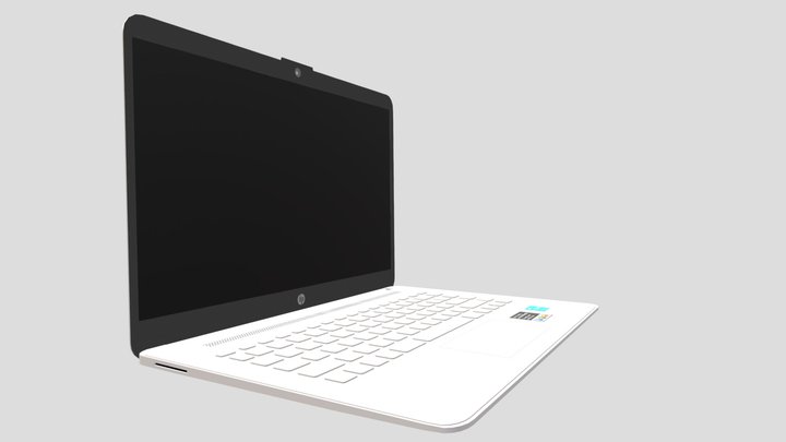 HP 14s-dq2622TU Laptop 3D Model