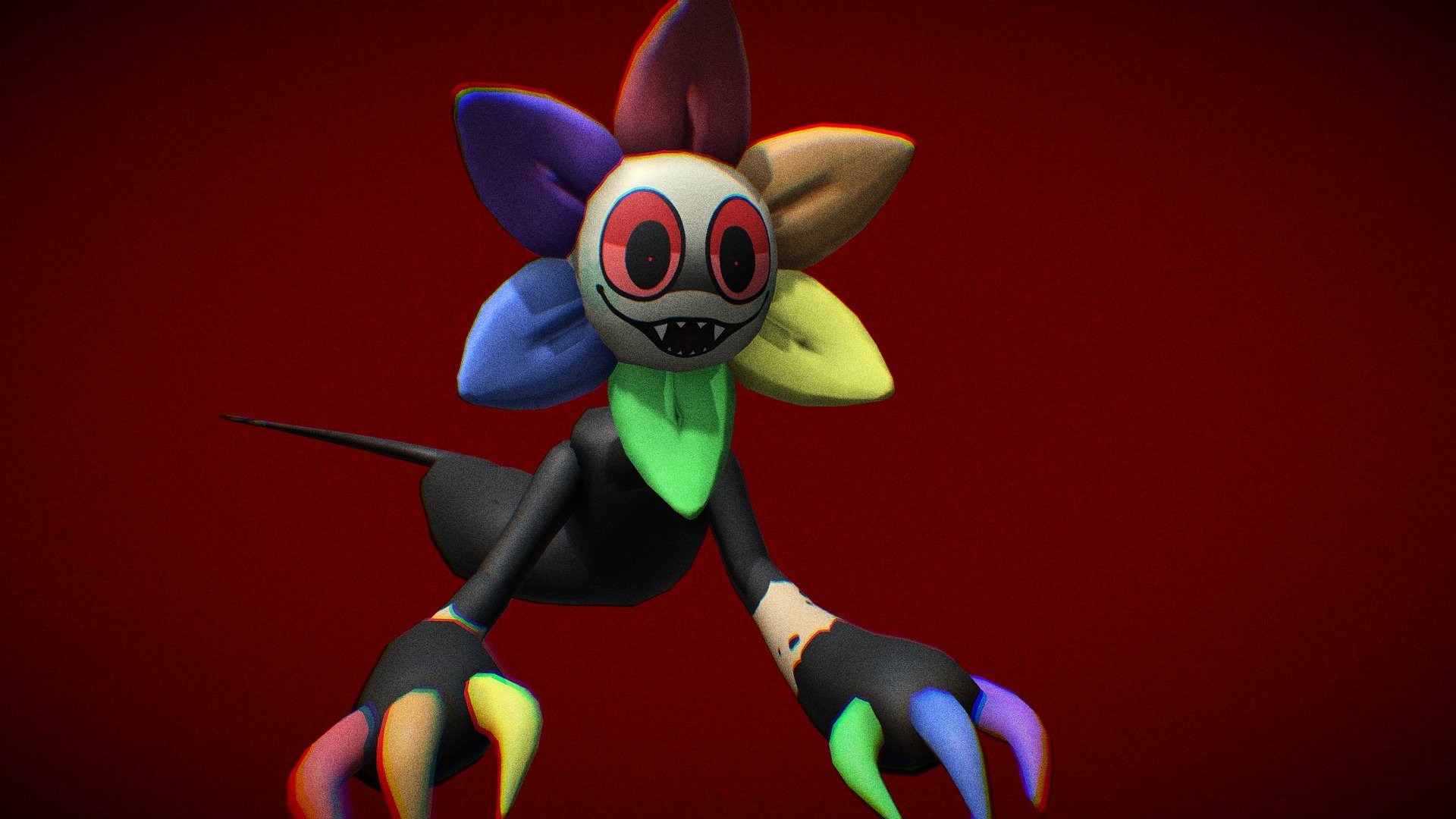 Dandys World Dandy Dancesly (Rig & Animation) - Download Free 3D model ...