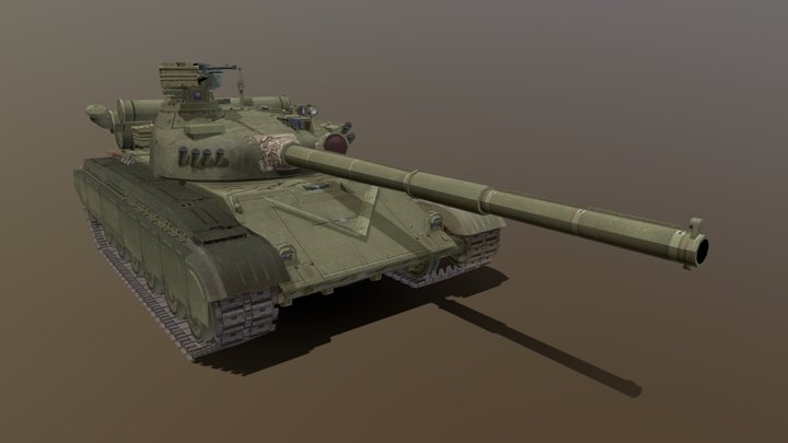T-64B (Custom) – Free 3D Model STL