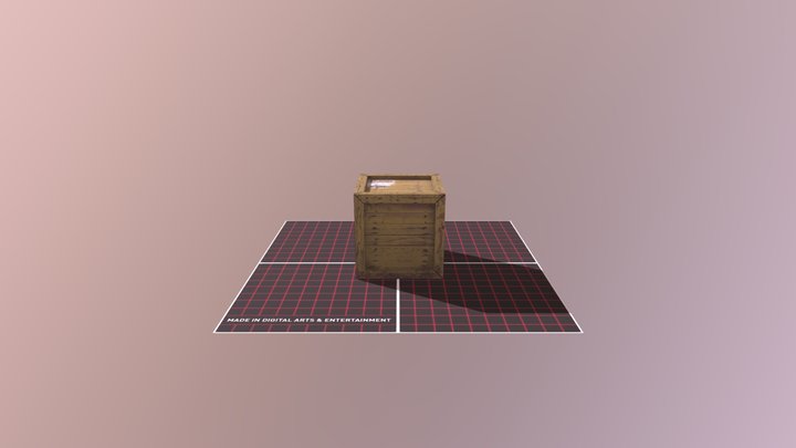 Prop Crate 3D Model