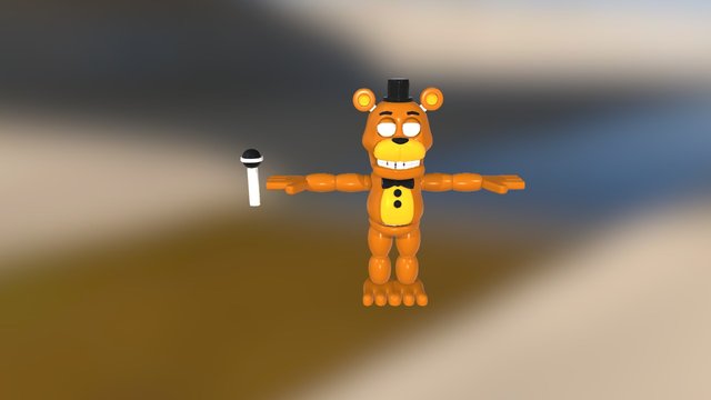FNAF World Adventure Freddy V.2 3D Model