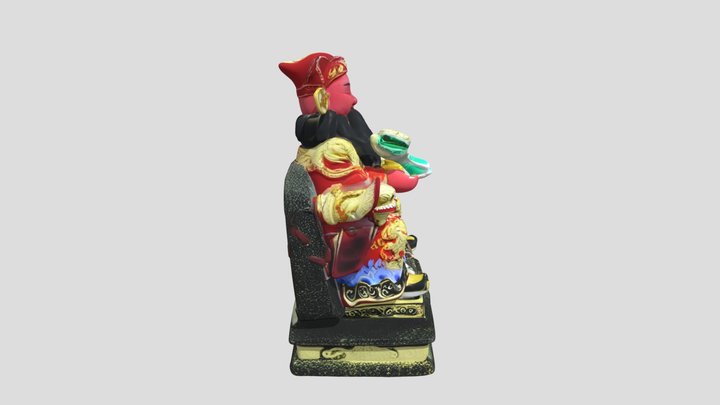 财神爷- Download Free 3D model by ji4ngli0ng [4f1c9d1] - Sketchfab