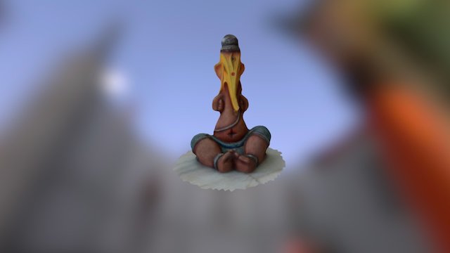 Lord Ganesh 3D Model