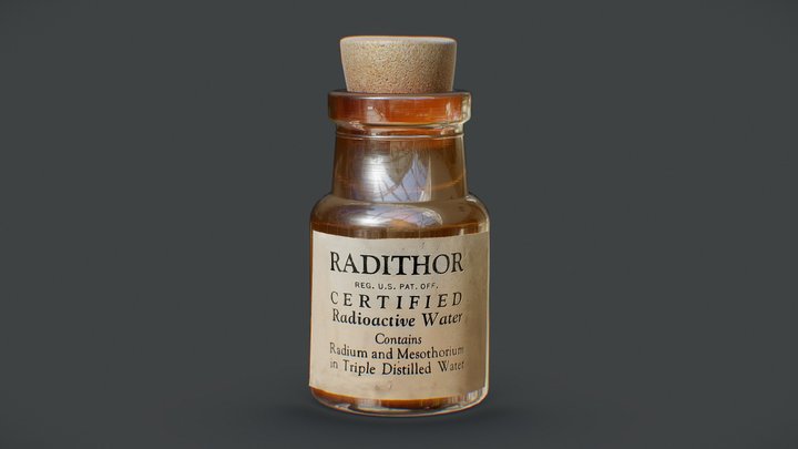 Radithor ☢ 3D Model