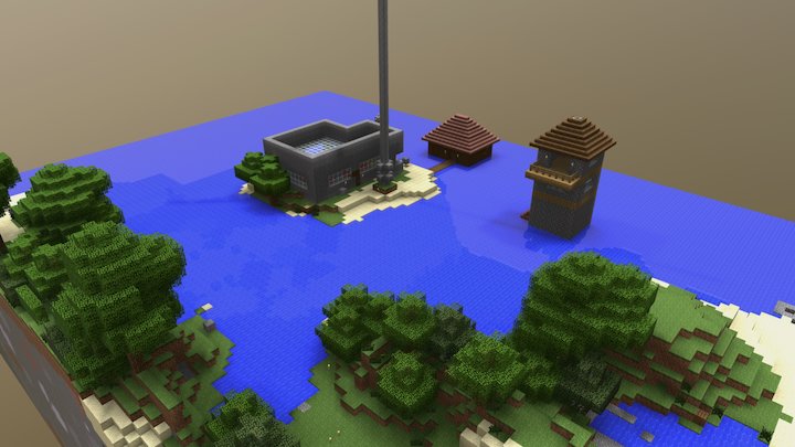 Minecraft test 1 3D Model
