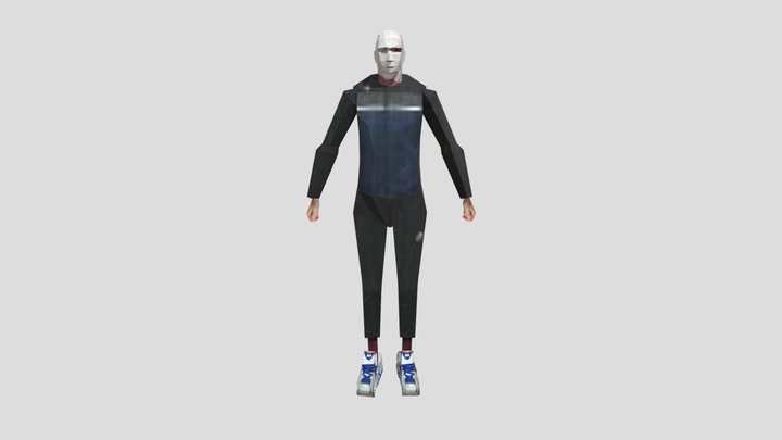 Character_04[PSXstyle] 3D Model