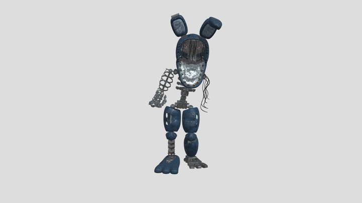 Ignited bonnie 3D Model