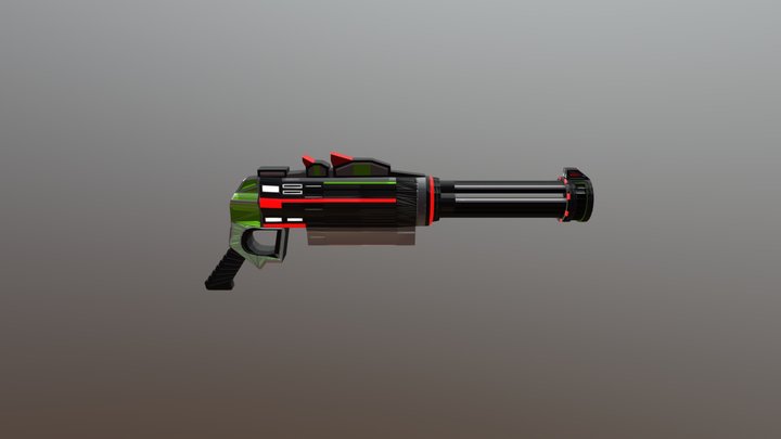 Weapon Standart 3D Model