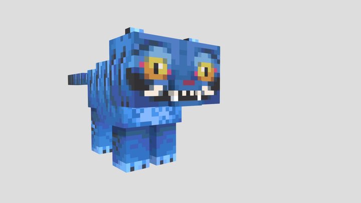 Derp The Tiger - Kpop Demon Hunters 3D Model