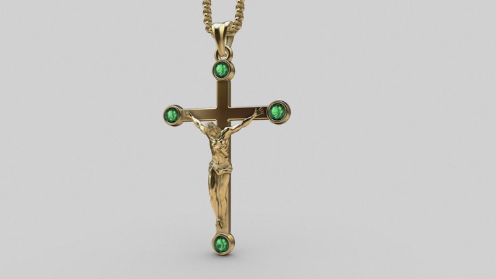 Dolgin Crucifix 3D Model