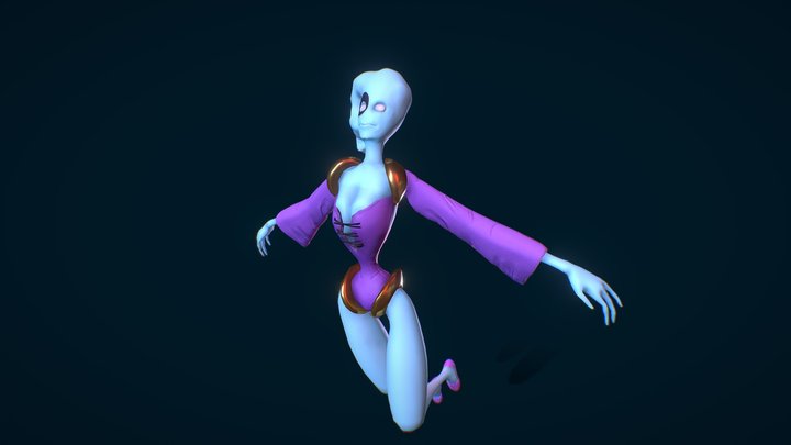 Ghesta Character Model 3D Model