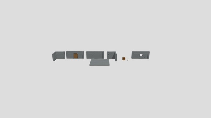 Rock Walls 3D Model