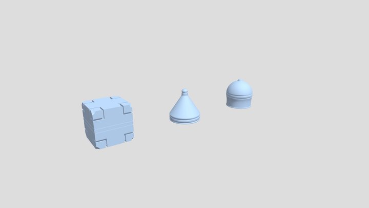 Adca@CGCookie - Mesh Modeling Exercise 3D Model