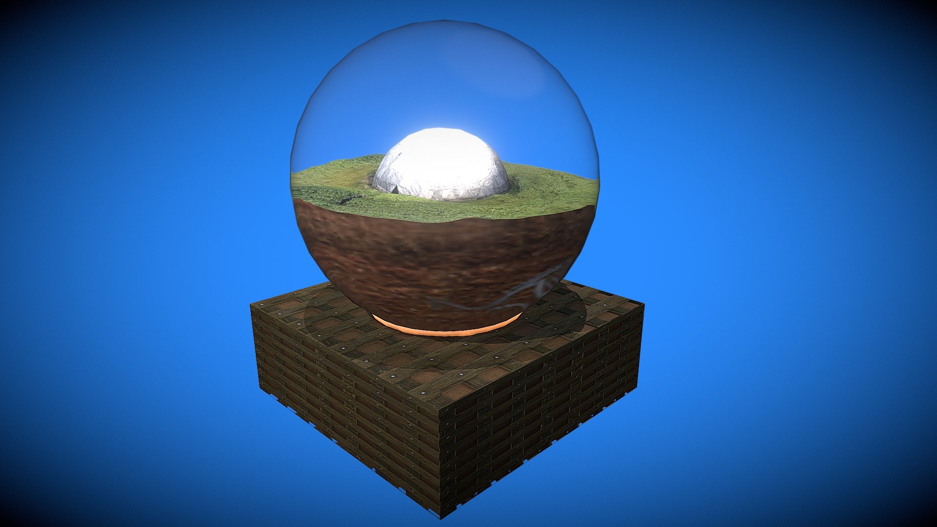 Sound Dome Glass Globe