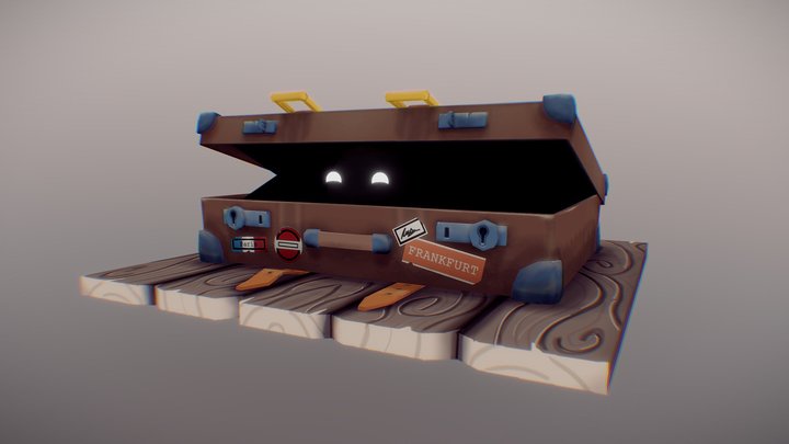 Suitcase 3D Model