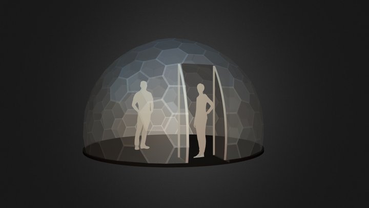 Domos Lab | Bubbles Domes 3D Model