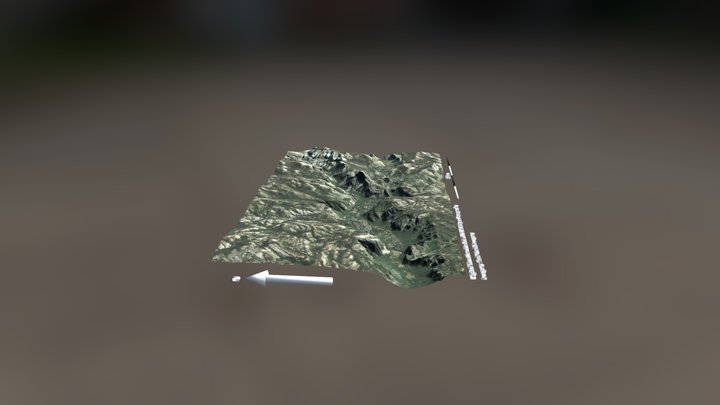 Yosemite Valley 3D Model