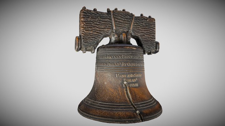 The Liberty Bell 3D Model