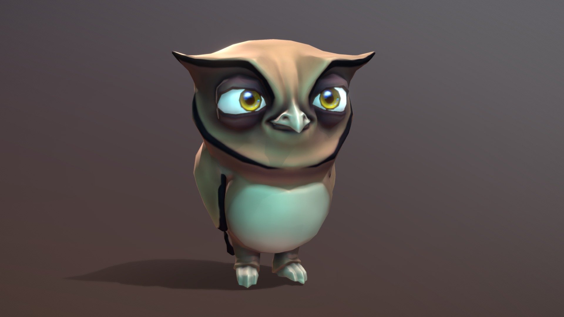 Owl - Buy Royalty Free 3D model by JoseDiaz [4f243ea] - Sketchfab Store
