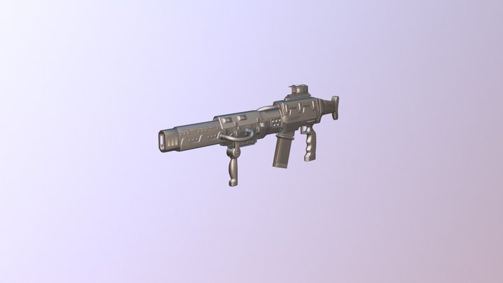NC Gun 3D Model