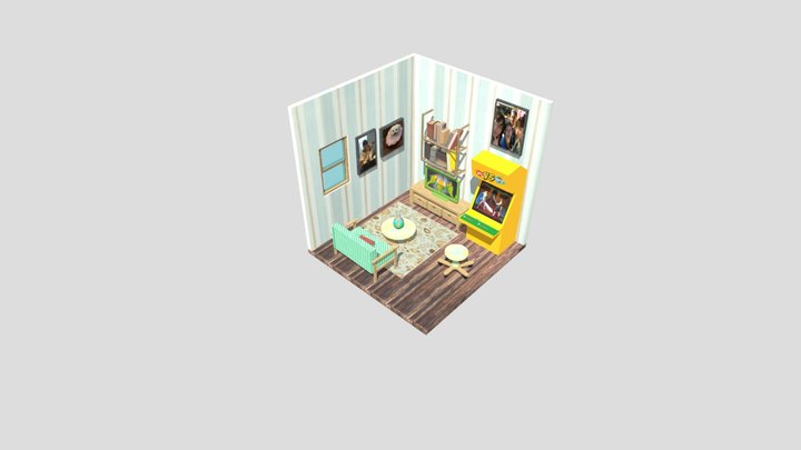 房間/Room 3D Model