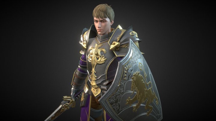 Knight 3D Model