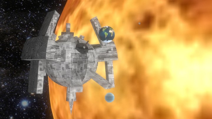 Planet Killer Base 3D Model