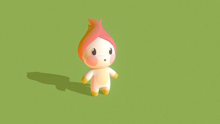 little biomes - character 3D Model
