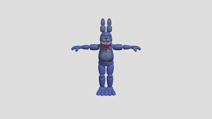 Unwithered Bonnie VR 3D Model