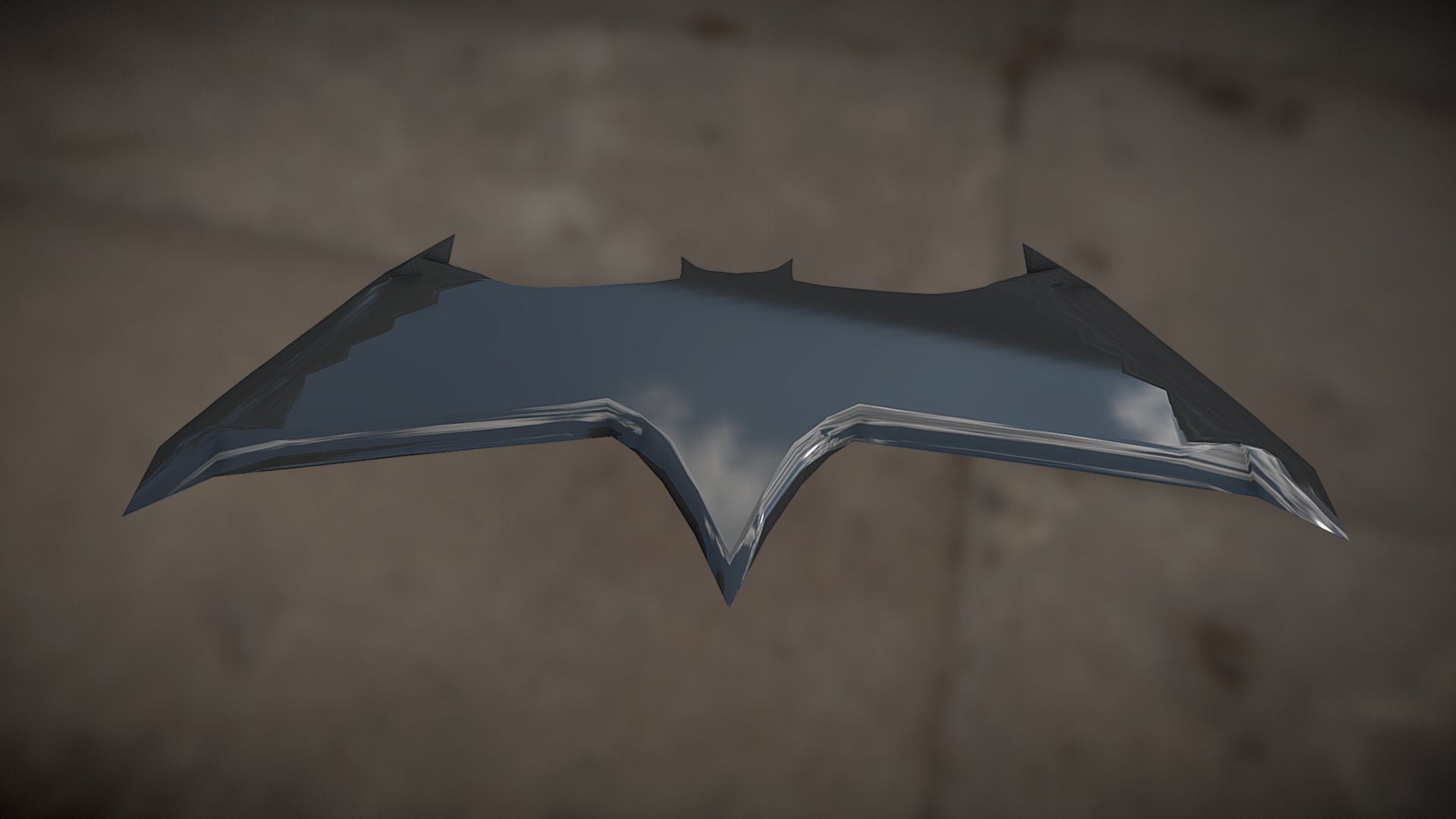 Batarang - Assignment 2 Bonus - 3D model by DomPhilbrick [4f27ca0 ...