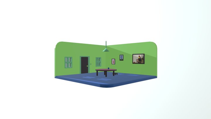 Cozy Room 3D Model
