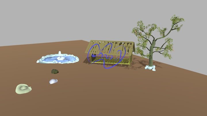 Hut 3D Model