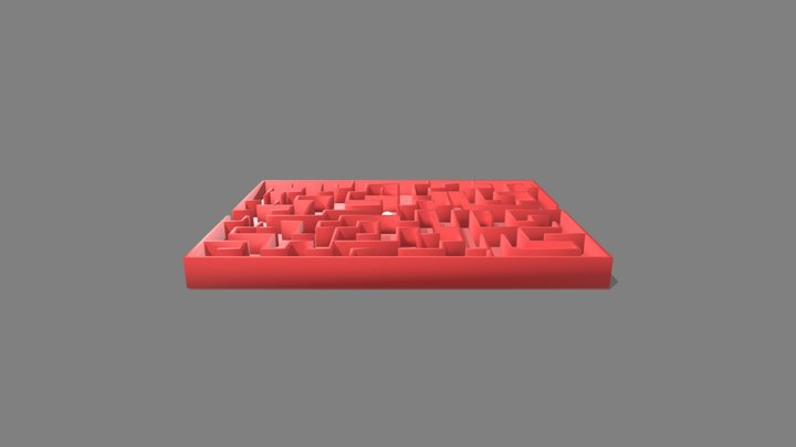 Maze 3D Model