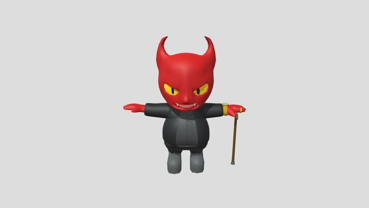 Demon Skin 3D Model