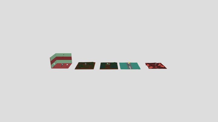[HW XYZ School] Вторичные формы 3D Model