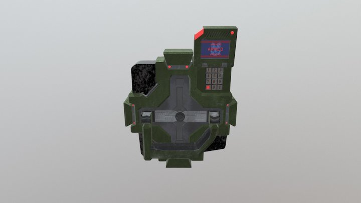 Halo Reach C-12 Explosive 3D Model