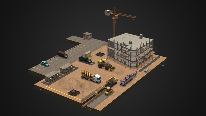 Environment_Construction 3D Model