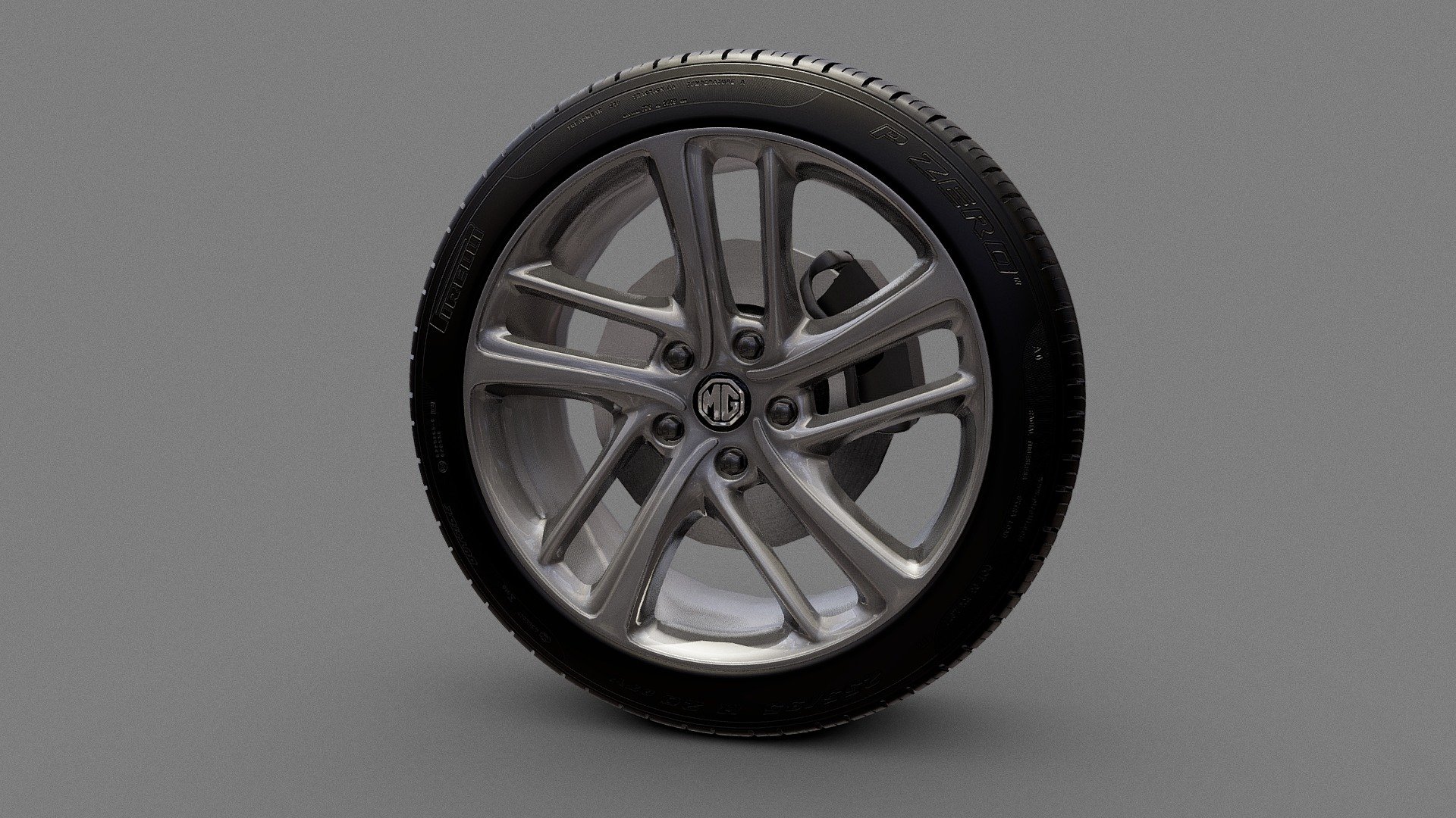 MG HS Wheel & Pirell P Zero R20 - Buy Royalty Free 3D model by ...