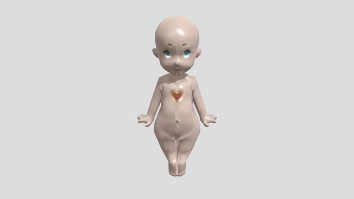 Kewpie 3D Model