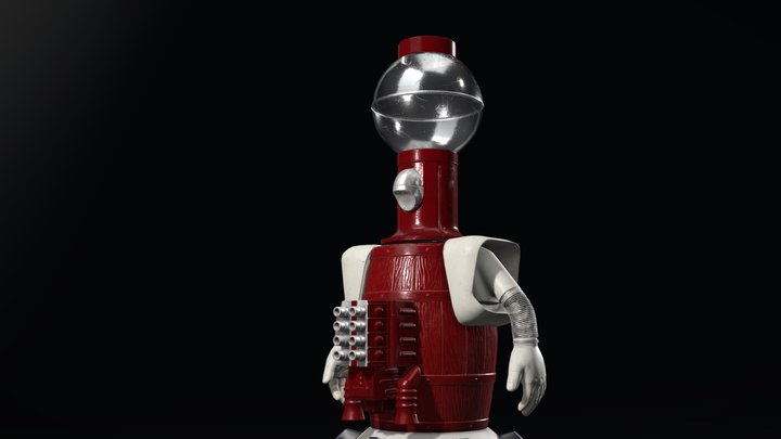Tom Servo 3D Model