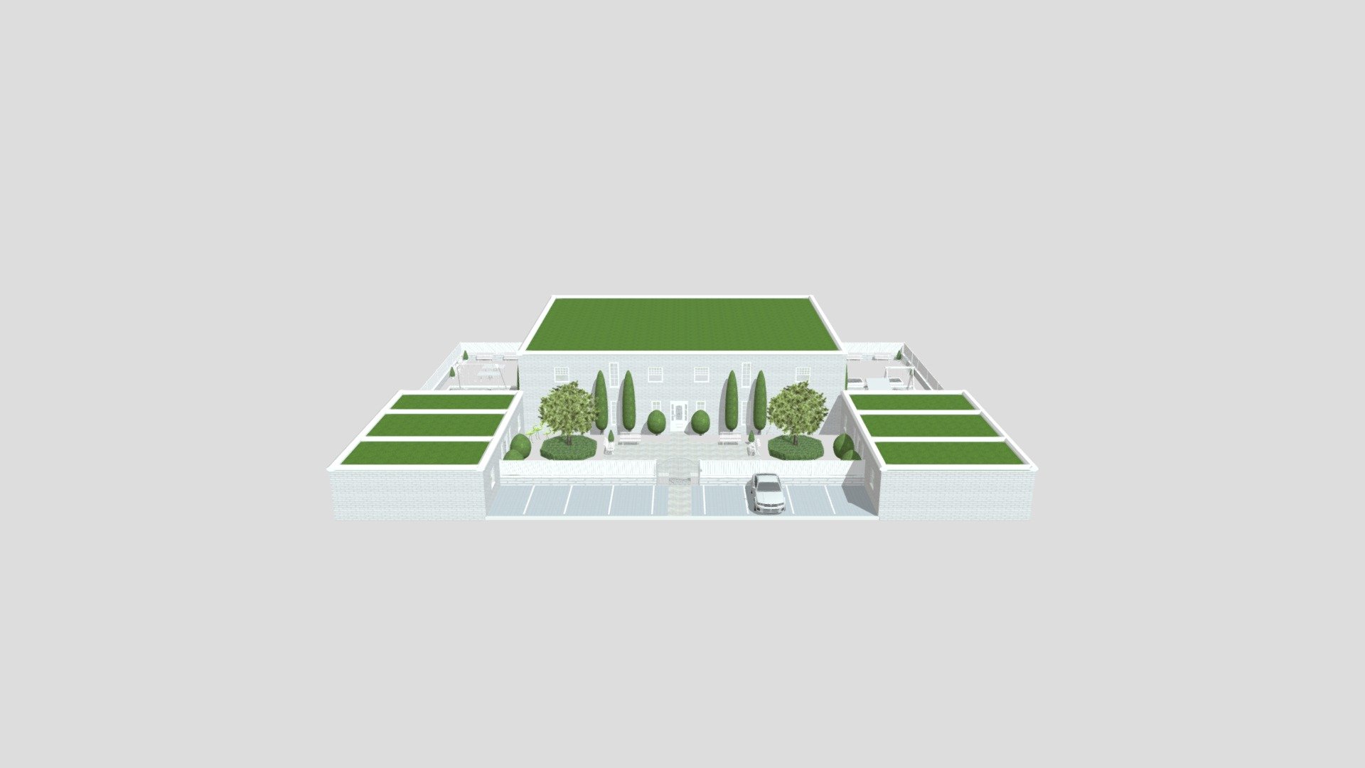 École primaire — Sketchfab embed 3D viewer